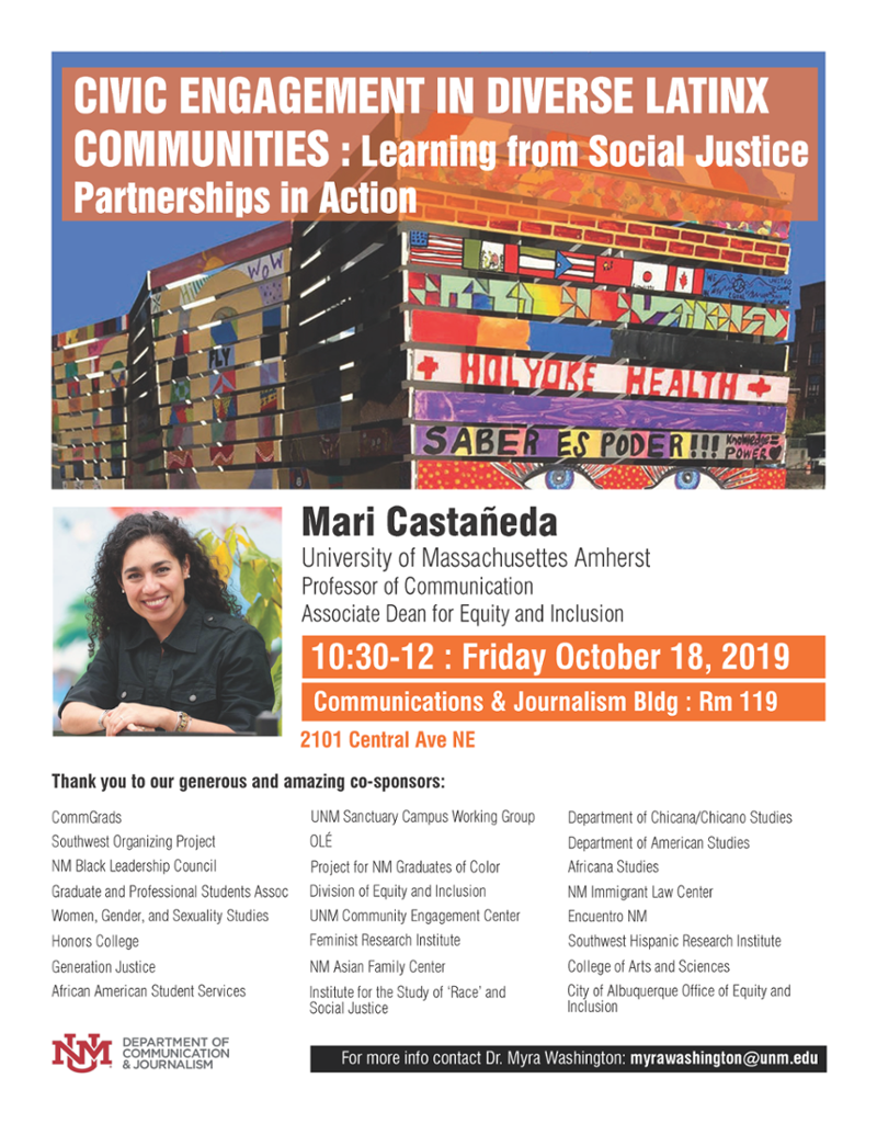 Photo: Guest Lecturer Dr Mari Castañeda (University of Massachusettes - Amherst)