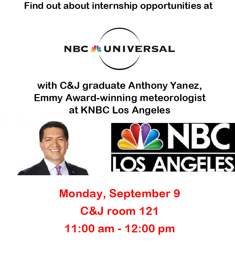 Photo: Internship Opportunities at NBC Universal